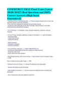 COMMERCE 1MA3 Final Exam &lpar;Latest&NewLine;2026&sol;2027&rpar; Real Questions and 100&percnt;&NewLine;Correct Answers &lpar;High Score&NewLine;Guaranteed&rpar;