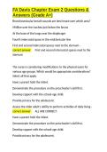 FA Davis Chapter Exam 2 Questions & Answers &lpar;Grade A&plus;&rpar;&period;docx&NewLine;&NewLine;