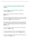 Psy Exam questions and answers Graded A&plus;&vert; 2026&NewLine;Updated