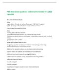PSY 3820 Exam questions and answers Graded A&plus;&vert; 2026&NewLine;Updated