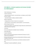 PSY 1000 Ch&period; 7-8 Exam questions and answers Graded&NewLine;A&plus;&vert; 2026 Updated