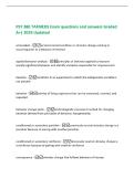 PSY 380 TAFMEDS Exam questions and answers Graded&NewLine;A&plus;&vert; 2026 Updated