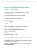 PSY 301 Study Set Exam3 questions and answers&NewLine;Graded A&plus;&vert; 2026 Updated