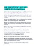 PMP COMPLETE STUDY GUIDE WITH QUESTIONS AND ANSWERS 2026&period;&NewLine;&NewLine;