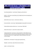 JMU HTH 423 Exam 1 &lpar;Ott Walter&rpar; with correct answers 100&percnt;