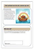 Verslag levensbeschouwing - religieuze diversiteit - 3e jaar Ipabo - cijfer 10 - inclusief complete lessenserie met werkblad &eacute;n kant-en-klaar Gynzybord om drie lessen te geven over de ark van Noach - duidelijke opbouw en overzichtelijk - identiteitsonderz
