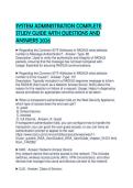 SYSTEM ADMINISTRATION COMPLETE STUDY GUIDE WITH QUESTIONS AND ANSWERS 2026&period;&NewLine;&NewLine;