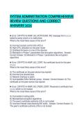 SYSTEM ADMINISTRATION COMPLETE STUDY GUIDE WITH QUESTIONS AND ANSWERS 2026&period;&NewLine;&NewLine;