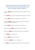 California Cosmetology state Board PraCtiCe test&NewLine;QUestions WitH detailed Verified ansWers &lpar;100&percnt;&NewLine;CorreCt ansWers&rpar; &sol;already graded a &plus;&period;&NewLine;