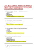 Utah Master Esthetician Written Exam 2026&rpar; Latest &NewLine;Update With 150 Questions & 100&percnt; Correct Detailed &NewLine;Answers Graded A&plus; &lpar;Brand New&excl;&excl;&rpar;  
