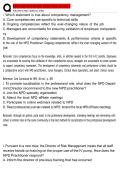 NPD Certification Practice Exam 1