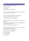 BUSA with correct answers 100&percnt; 2026