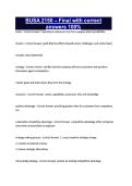 BUSA 2150 &ndash; Final with correct answers 100&percnt;