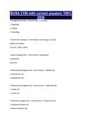 BUSA 2100 with correct answers 100&percnt; 2026