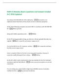 ROPD A Module 2Exam questions and answers Graded&NewLine;A&plus;&vert; 2026 Updated&NewLine;