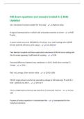 RR1 Exam questions and answers Graded A&plus;&vert; 2026&NewLine;Updated
