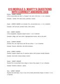 610 MODULE 3- MARTY&rsquo;S QUESTIONS&NewLine;WITH CORRECT ANSWERS 2026