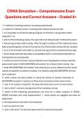 CSWA Simulation Exam &lpar;2026&sol;2027&rpar; &ndash; Comprehensive Questions and Correct Answers A&plus; Study Guide