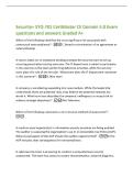 Security&plus; SYO-701 CertMaster CE Domain 5&period;0 Exam&NewLine;questions and answers Graded A&plus;