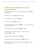 SENSE Module &num;5 GMAW questions and&NewLine;answers Graded A&plus;