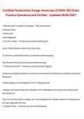 Package deal for CSWA Exam &lpar;2026&sol;2027&rpar; &ndash; Comprehensive Questions and Correct Answers A&plus; Study Guide