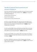 Suicide A Sentinel Event questions and&NewLine;answers Graded A&plus;