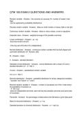 QTM 100-EXAM 2 QUESTIONS AND ANSWERS