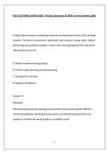ISDS 3110 FINAL EXAM GUIDE Practice Questions & 100- Correct Answers&comma;2026