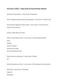 ILEA Exam 6 &lpar;2025&rpar; &ndash; Study Guide and Exam Revision Material