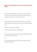 BPOC Exam 5 Actual Questions And Correct Detailed Answers 2026 Edition