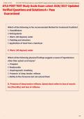 ATLS POST TEST Study Guide Exam Latest 2026&sol;2027 Updated Verified Questions and Solutions A&plus; Pass Guaranteed