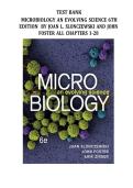 Test Bank - Microbiology-An Evolving Science&comma; 6th Edition &lpar;Slonczewski&comma; 2026&rpar;&comma; Chapter 1-28 &vert; All Chapters
