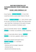 NUR 1211 Medical Surgical Exam 2 Final Exam 2026 400 Questions and Answers Study Guide