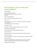Stat 201 Chapter 1 and 2 questions and&NewLine;answers Graded A&plus;
