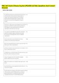 FINC 341 Exam 2 Theory Guyton UPDATED ACTUAL Questions And Correct &NewLine;Answers 