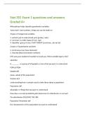 Stat 201 Exam 1 questions and answers&NewLine;Graded A&plus;