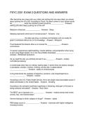 PSYC 2301 EXAM 2 QUESTIONS AND ANSWERS