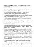 PSYC 2301 EXAM -1 &lpar;CH 1 & 2&rpar; QUESTIONS AND ANSWERS
