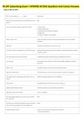 Fin 341 Liebenberg Exam 1 UPDATED ACTUAL Questions And Correct Answers 