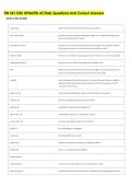FIN 341 OSU UPDATED ACTUAL Questions And Correct Answers 