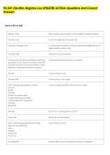 Fin 341 Ole Miss Jingshou Lou UPDATED ACTUAL Questions And Correct &NewLine;Answers 