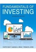 Fundamentals of Investing 13th Edition Test Bank 2026 &ndash; Scott B&period; Smart Exam Questions with Verified Answers