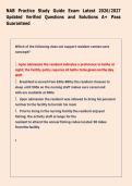 NAB Practice Questions&vert;&vert;TEST BANK EXAM 2026