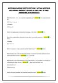 BARTENDING LICENSE WRITTEN TEST 2026 &vert; ACTUAL QUESTIONS AND VERIFIED ANSWERS &vert; GRADED A&plus; &vert;PASS FIRST ATTEMPT &vert;BRAND NEW 2026 UPDATE&excl;&excl;&excl;&excl;&excl;&excl;