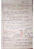 Class 11 Zoology Chemical Coordination  and integration Notes &vert; Handwritten PDF for  all type of  exams