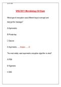 WGU D315 Network and Security Foundations OA Exam Study Guide &ndash; Complete Solutions