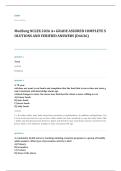 med surg EXAM A&plus; GRADE ASSURED COMPLETE SOLUTIONS AND VERIFIED ANSWERS