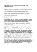 REE 3043 EXAM -3 CURCIO QUESTIONS AND ANSWERS 2026