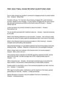 REE 3043 FINAL EXAM REVIEW QUESTIONS 2026