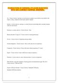 FOUNDATIONS OF NURSING&lpar; ATI&rpar; EXAM QUESTIONS WITH 100&percnt; CORRECT VERIFIED  ANSWERS &period;